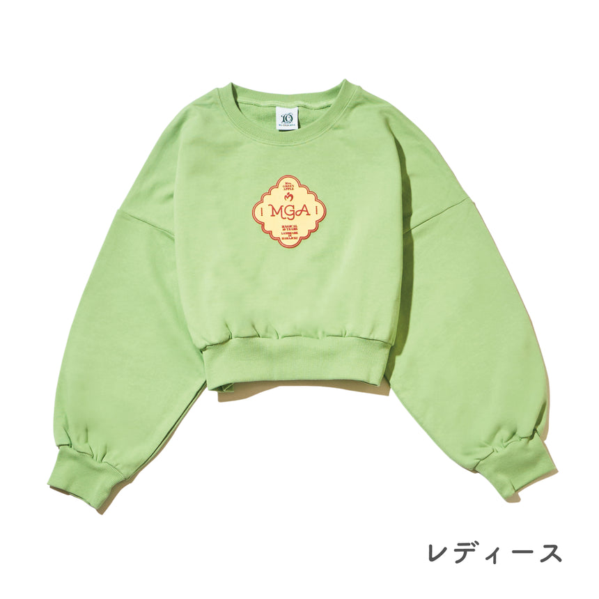 LANDMARK IN HARAJUKU クルーネックプルオーバー / グリーン