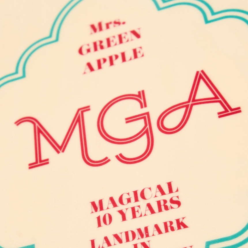 LANDMARK IN HARAJUKU メラミンプレート / 大 / ブルーグリーン