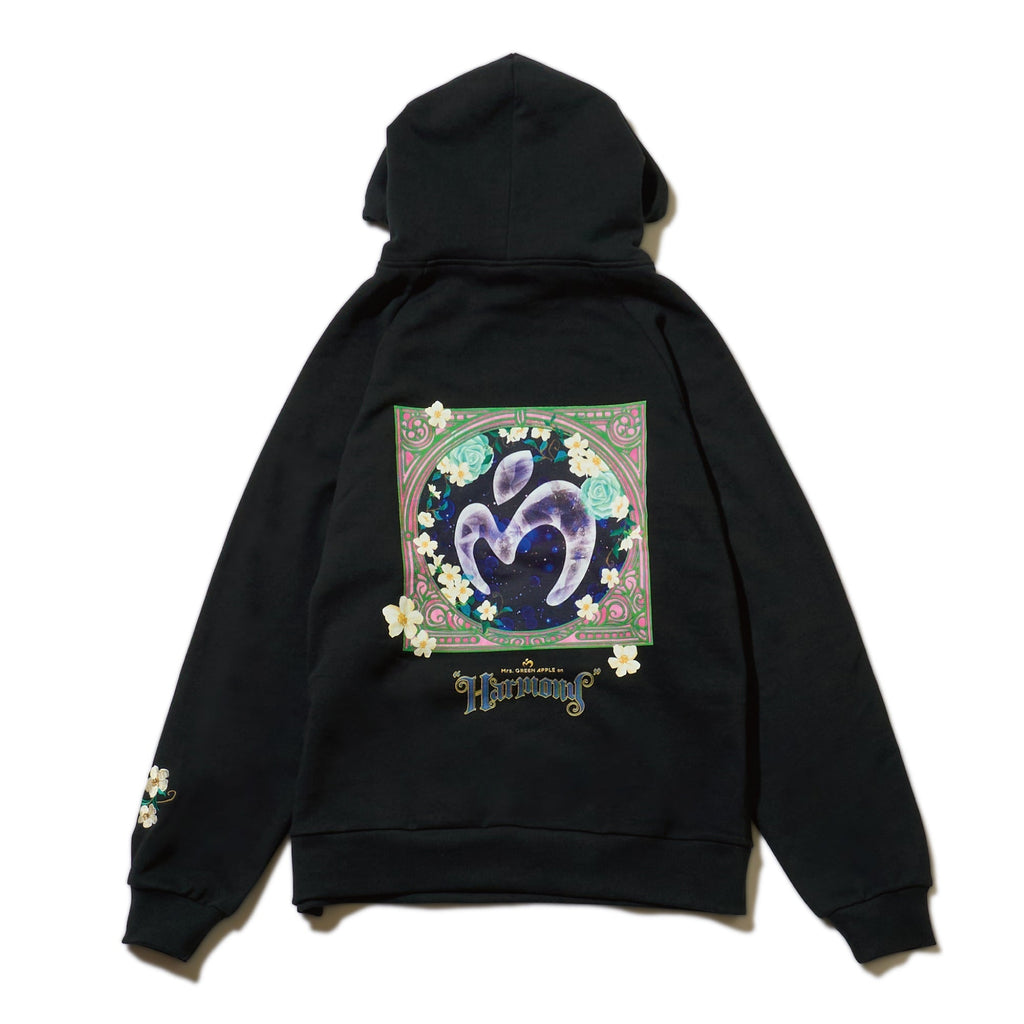 【2次受付】MGA on “Harmony” Hoodie / Black＜受付期間：～9/27＞