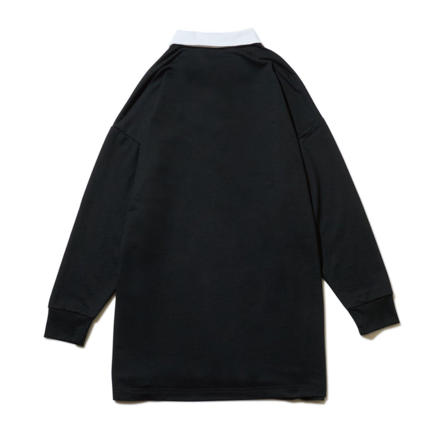 【3次受付】MGA on “Harmony” Long Sleeve Polo Dress / Black<受付期間:~10/10>