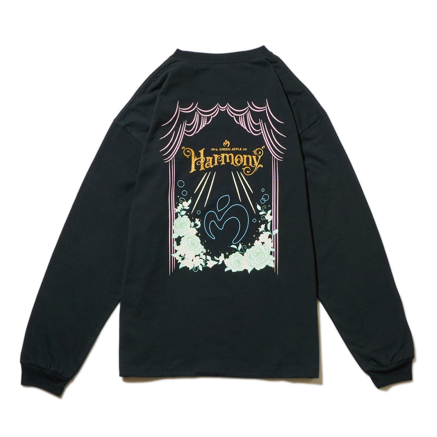 【3次受付】MGA on “Harmony” Long Sleeve T-shirt / Black<受付期間:~10/10>
