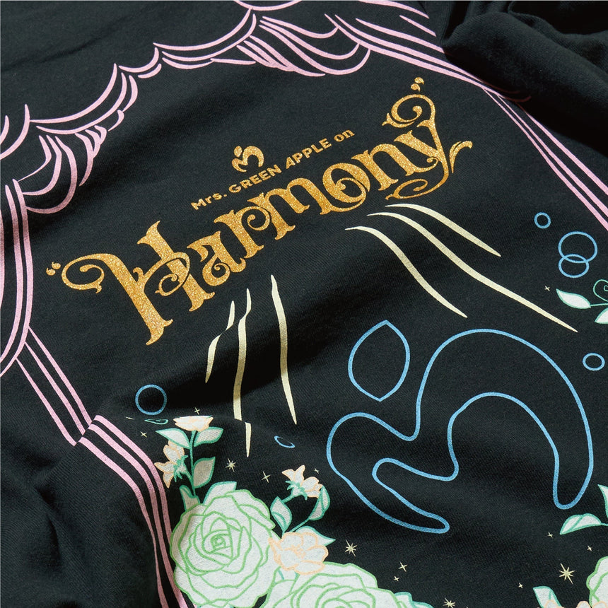 【3次受付】MGA on “Harmony” Long Sleeve T-shirt / Black<受付期間:~10/10>