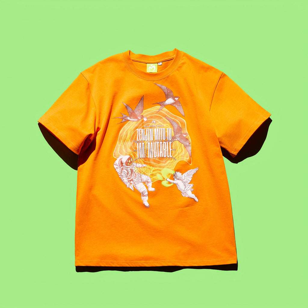東京公演 4/18・19】IM/MUTABLE Tシャツ / オレンジ – Mrs. GREEN