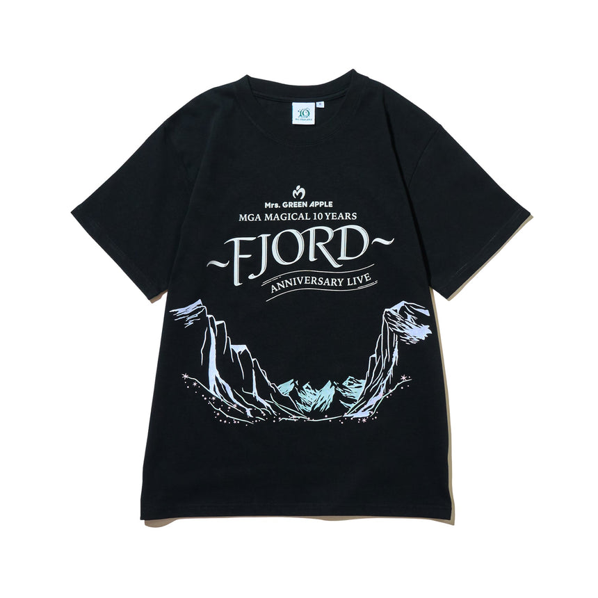 FJORD ロゴTシャツ / ブラック