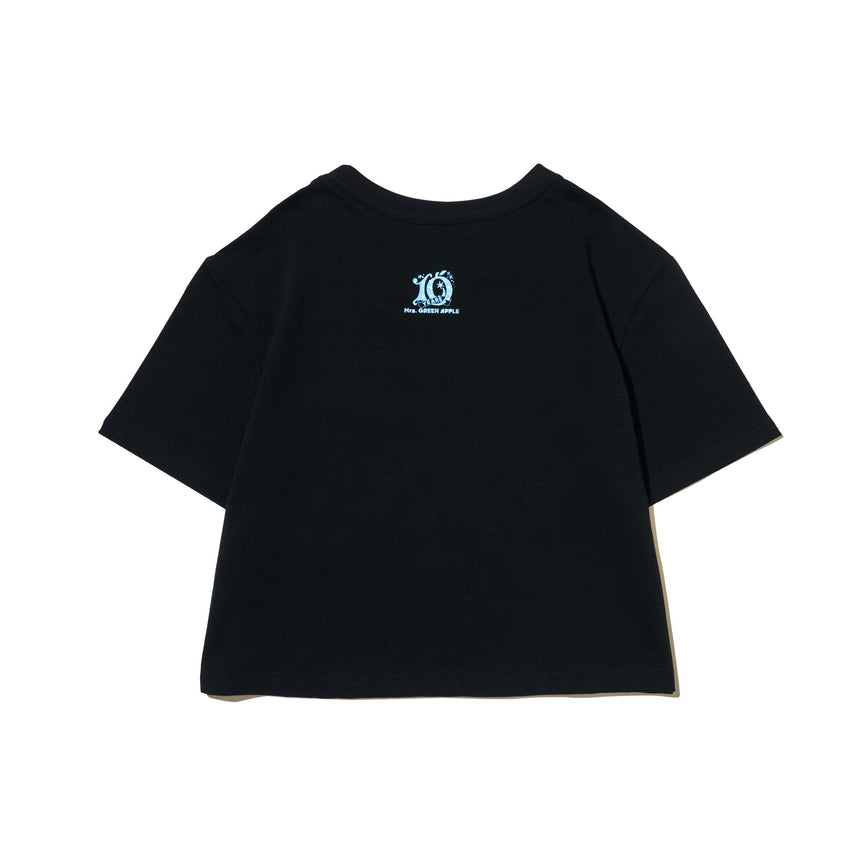FJORD グリッターロゴTシャツ / ブラック