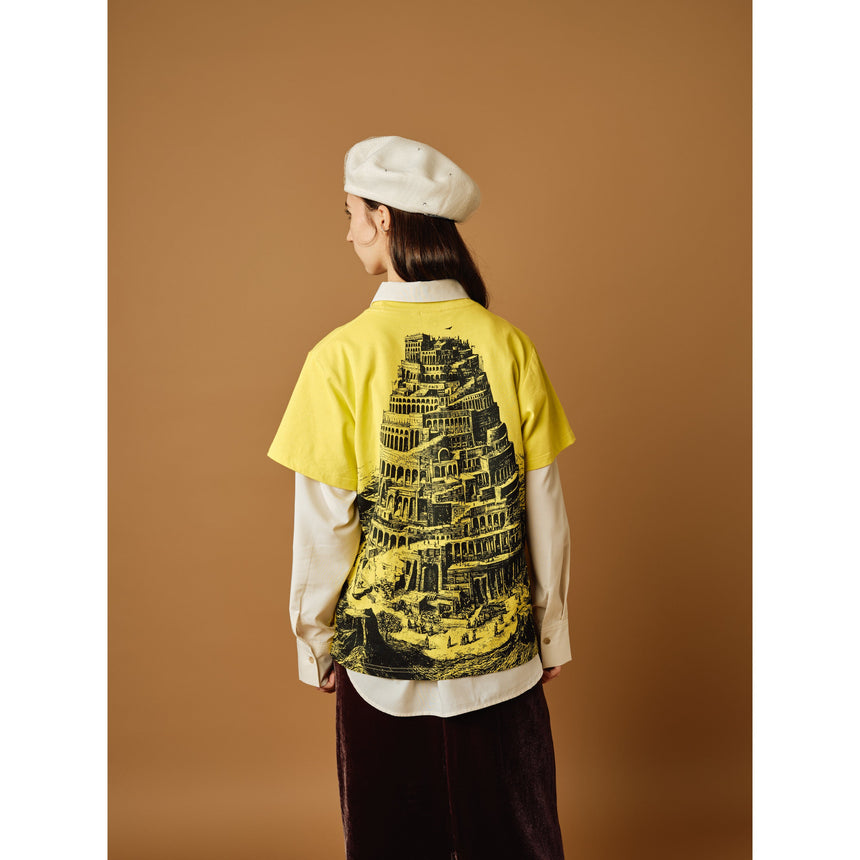 【福岡公演】“BABEL no TOH” Tシャツ / イエロー