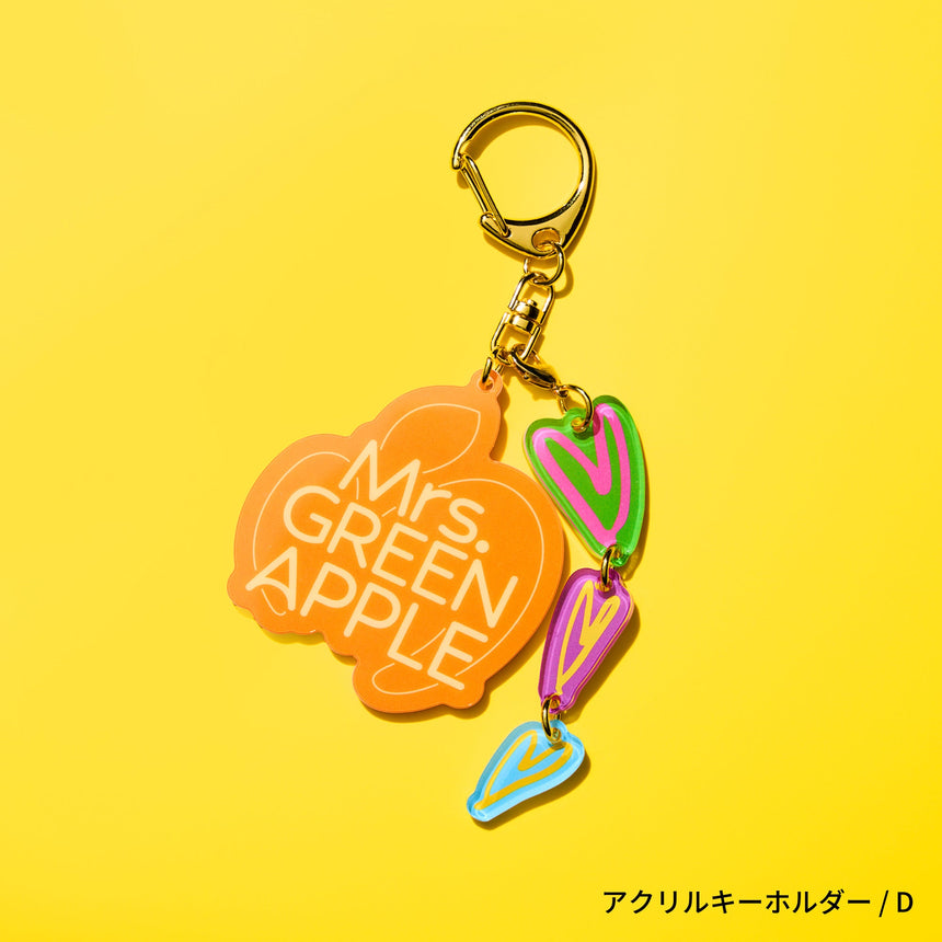 Mrs. GREEN APPLE レアキーホルダー 東京公演 4/18・19】MGA Random Items “IM/MUTABLE” – Mrs. GREEN