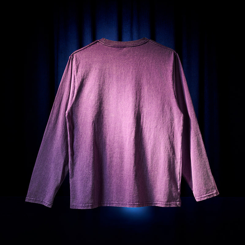 【兵庫公演12/2・3】MGA “SHADOWS” グラフィックフォトロングスリーブTシャツ  / パープル