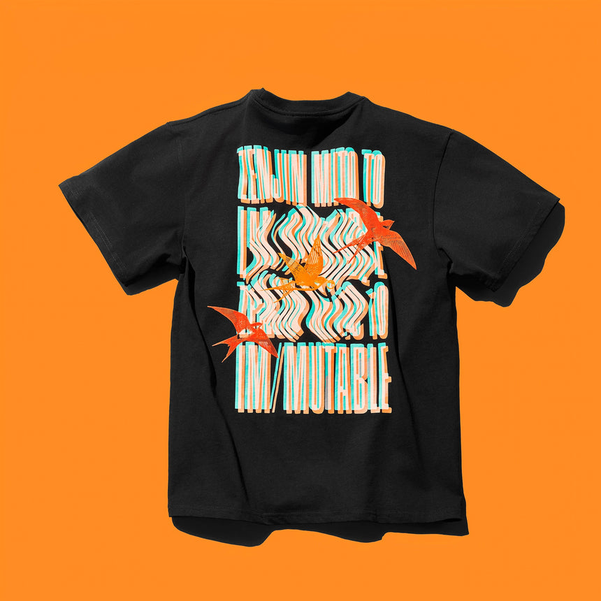 【大阪公演 5/4・5】IM/MUTABLE ロゴTシャツ A / ブラック