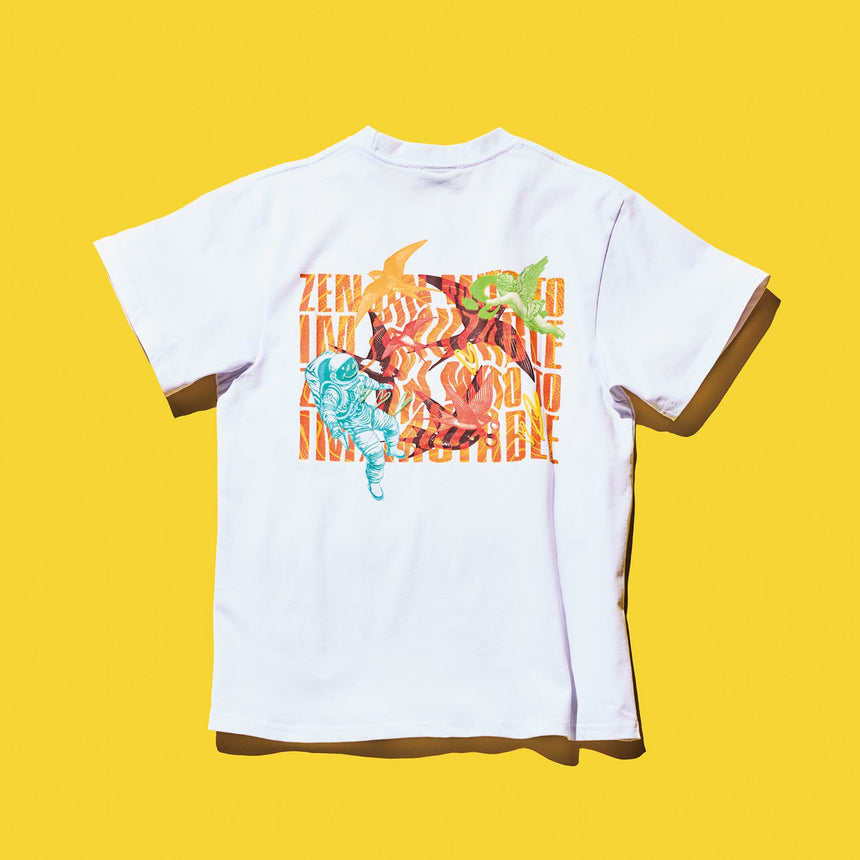 【大阪公演 5/4・5】IM/MUTABLE ロゴTシャツ B / ホワイト