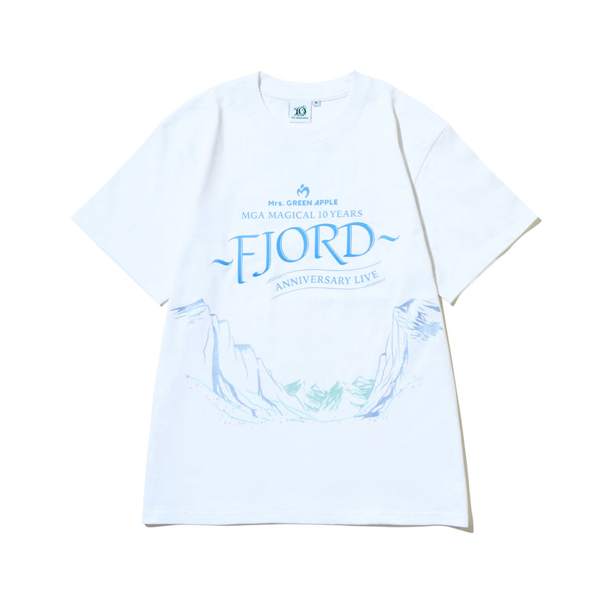 FJORD ロゴTシャツ / ホワイト