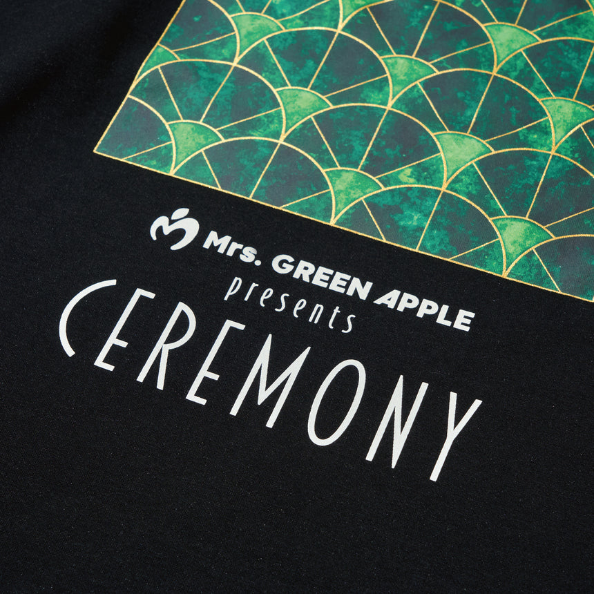 CEREMONY Tシャツ / ブラック – Mrs. GREEN APPLE OFFICIAL LIVE