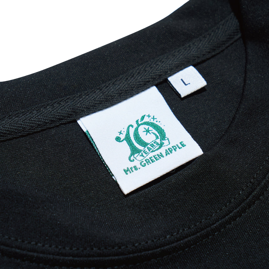 人気デザイナー CEREMONY Tシャツ / ブラック – Mrs. GREEN APPLE OFFICIAL LIVE ミュージシャン
