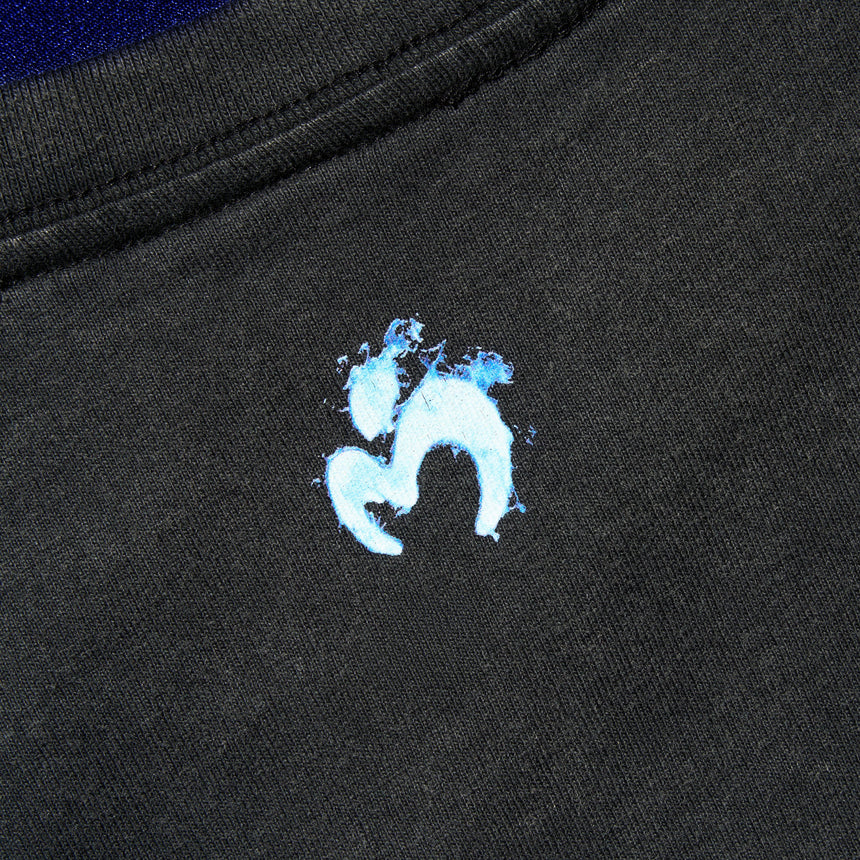 【香川公演9/30・10/1】MGA “SHADOWS” ヴィンテージライクロゴTシャツ / ブラック