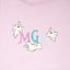 【愛知公演12/27・28】MGA “SHADOWS” グリッターロゴTシャツ / ピンクパープル