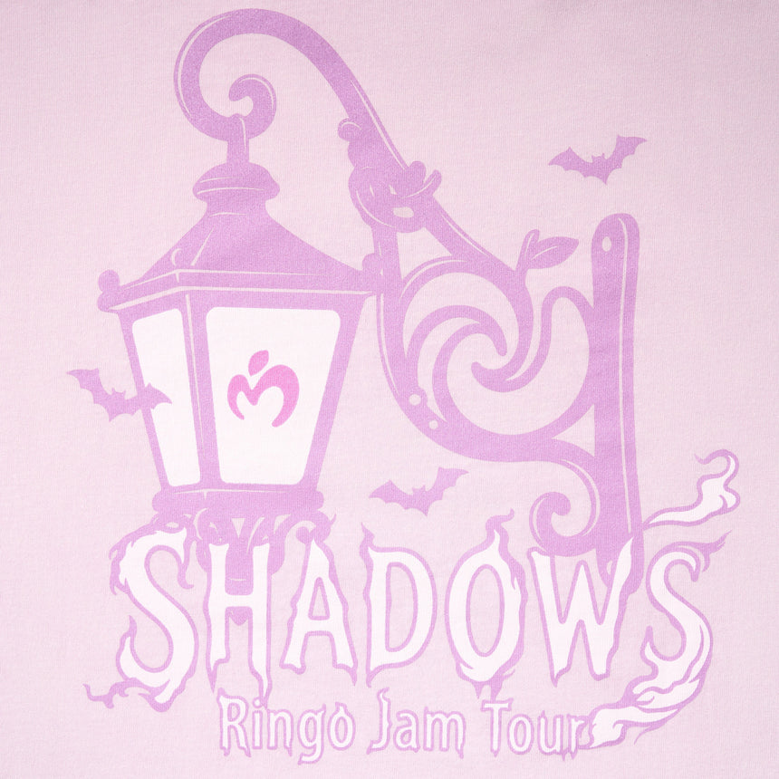 【東京公演10/28・29】MGA “SHADOWS” グリッターロゴTシャツ / ピンクパープル