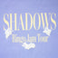 【北海道公演10/23・24】MGA “SHADOWS” ソフトタッチロングスリーブTシャツ / パープル
