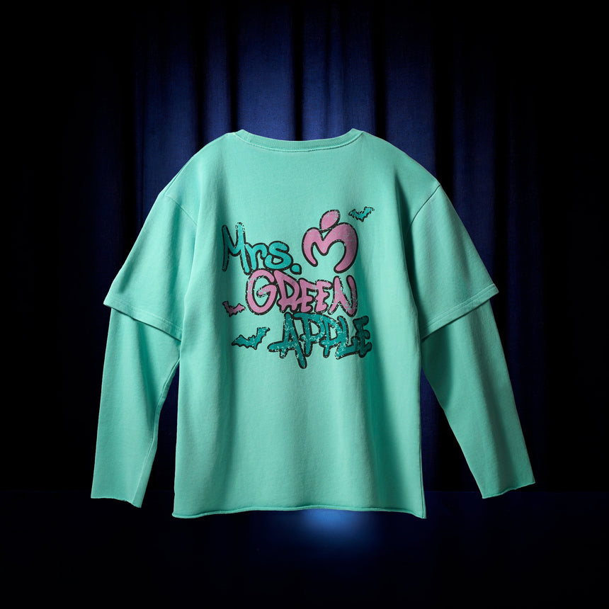 【北海道公演10/23・24】MGA “SHADOWS” レイヤードロングスリーブTシャツ / グリーン
